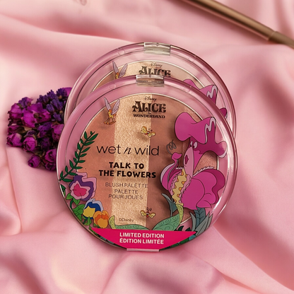 Wet N Wild Beauty Alice In Wonderland Talk To The Flower Blush Palette