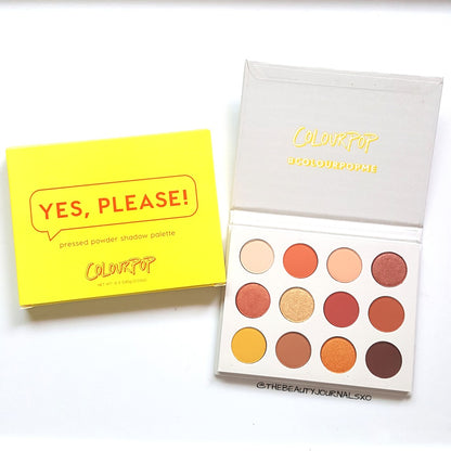 Colourpop Yes Please Eye Shadow Palette