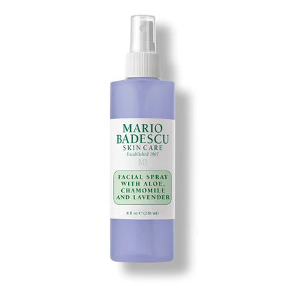 Mario Badecu Facial Spray With Aloe, Chamomile and Lavender 8FL Oz