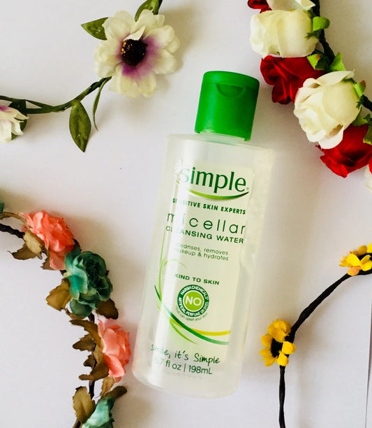 Simple Micellar Cleansing Water